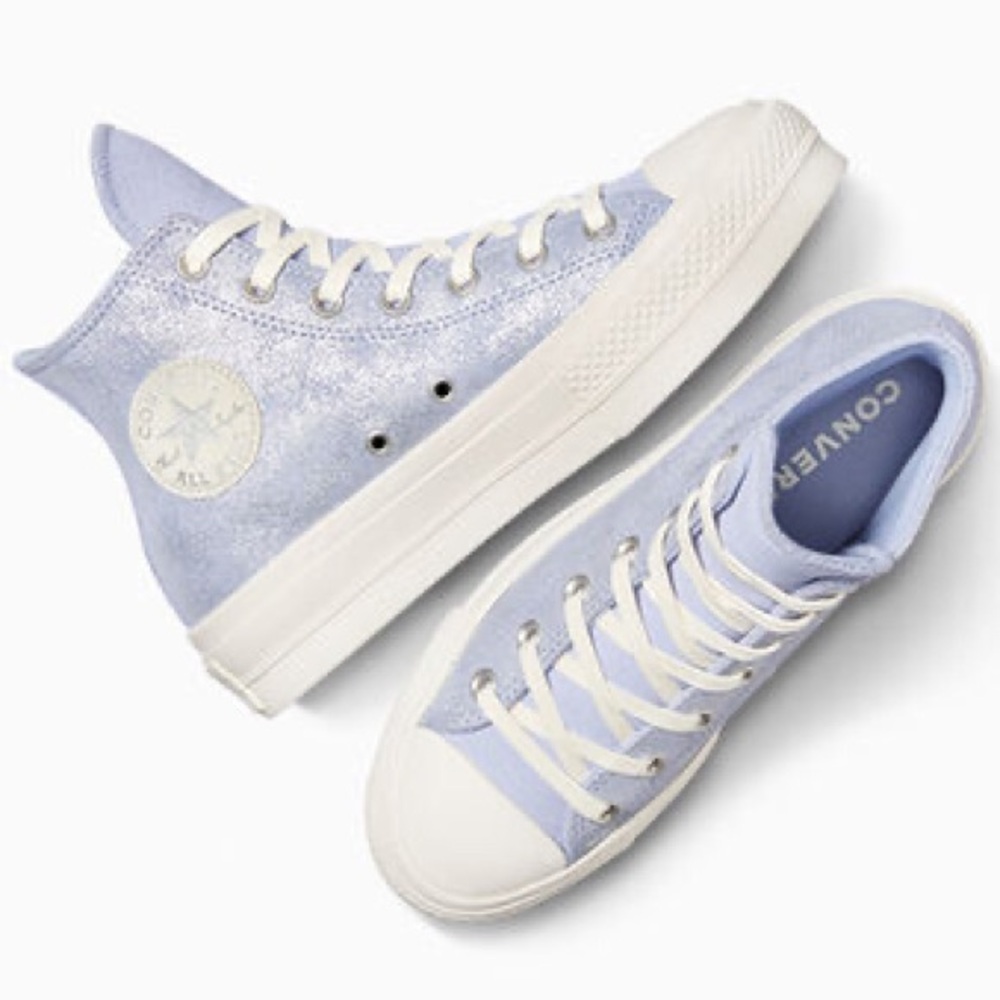 Chuck Taylor All Star Lift Platform Suede Shimmer - Picture 11 of 12